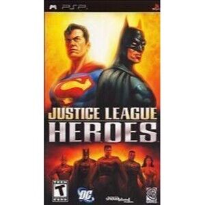 Justice League Heroes (Sony Playstation Portable PSP, 2006) Complete